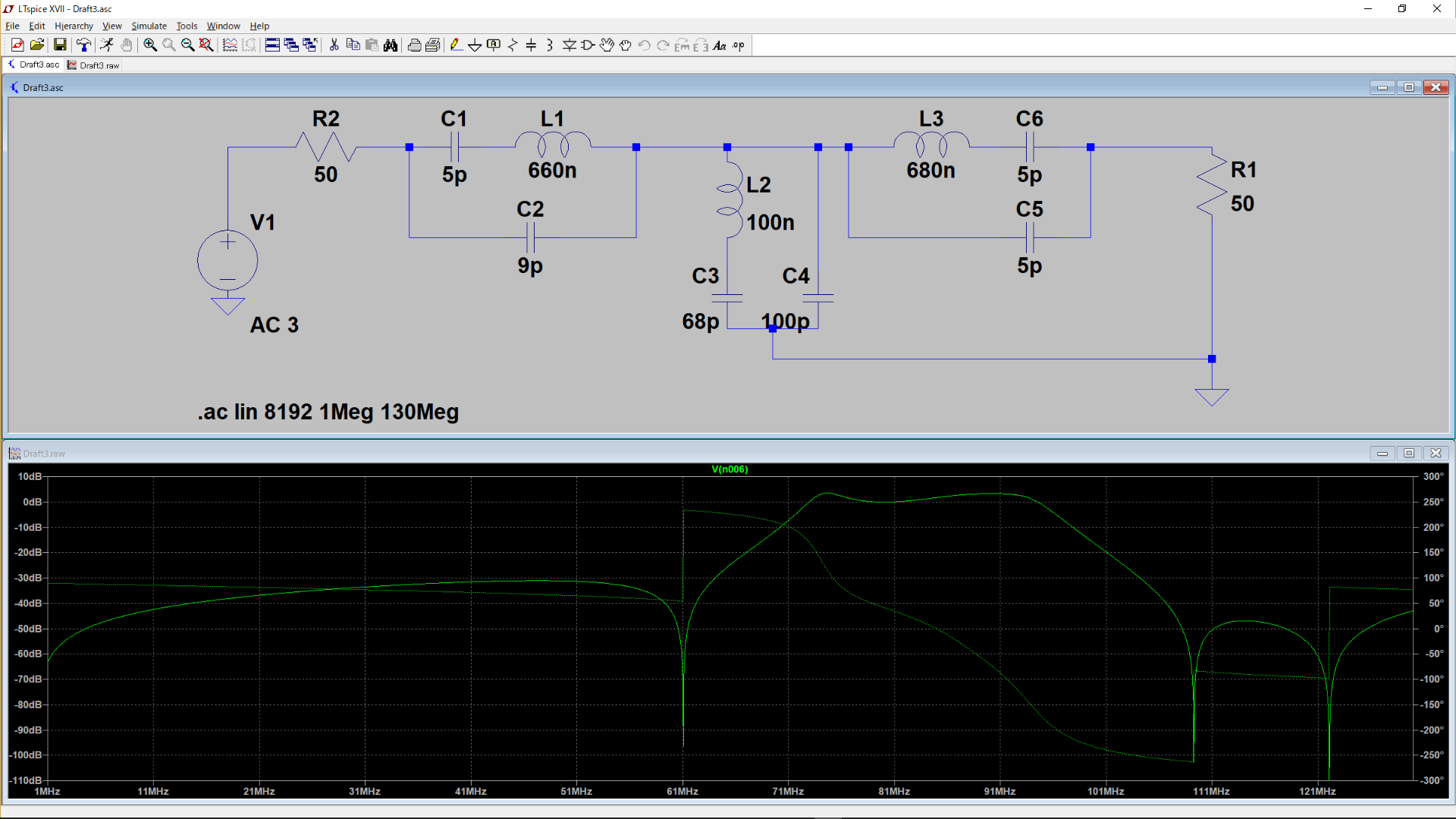 “FM BPF 1-130MHz”