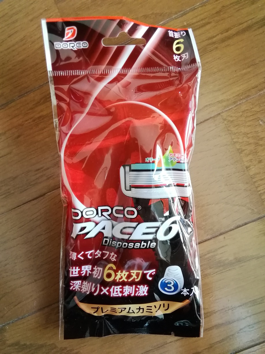 “Dorco Pace6 パッケージ”